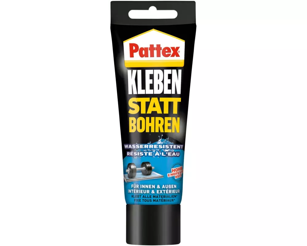 Pattex Montagekleber Wasserresistent 340 g, Weiss