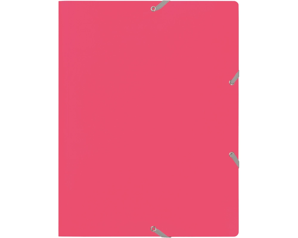 KOLMA Gummizugmappe Doppia A4 11.081.20 pink/grau