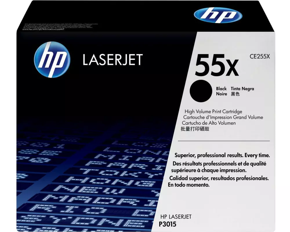 HP Toner Nr. 55X (CE255X) Black