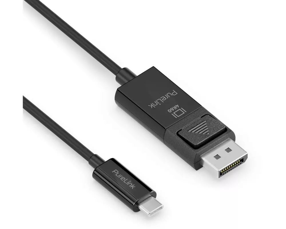 PureLink Kabel IS2221-015 USB Type-C - DisplayPort, 1.5 m, Schwarz