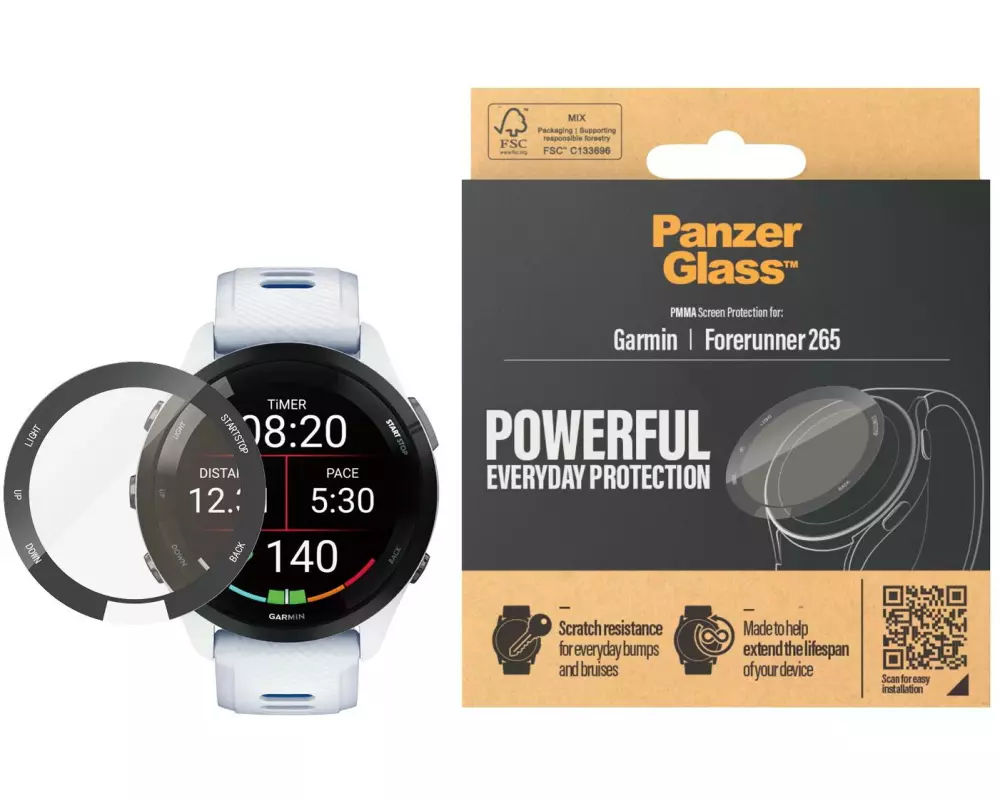 Panzerglass Displayschutz Garmin Forerunner 265