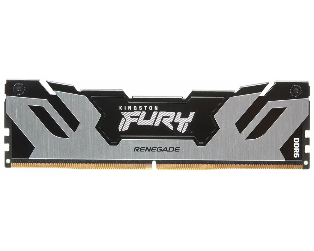 Kingston 32GB, 6400MT/s, DDR5, CL32, DIMM, FURY Renegade, Silver, XMP