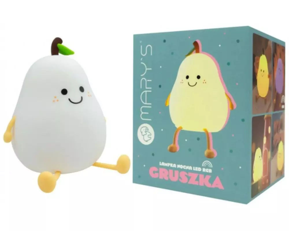 MARY'S Nachtlicht Birne Weiss