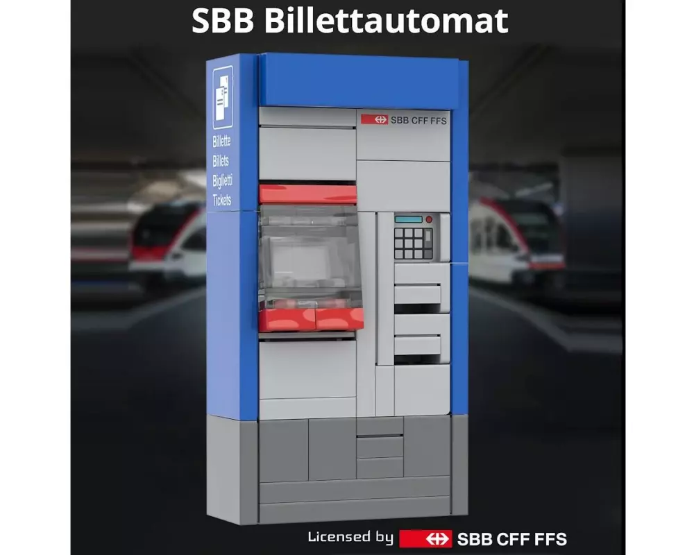 Stone Heap SBB Billettautomat