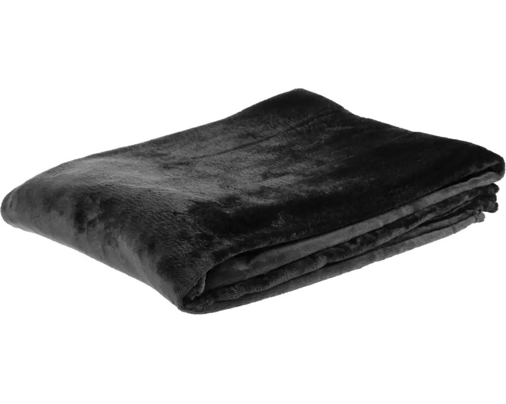 COCON Decke Decke Fleece Chinchilla 150 x 200 cm, Anthrazit