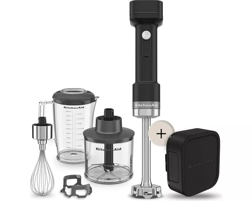 KitchenAid Stabmixer GO 5KHBRV75BM Schwarz