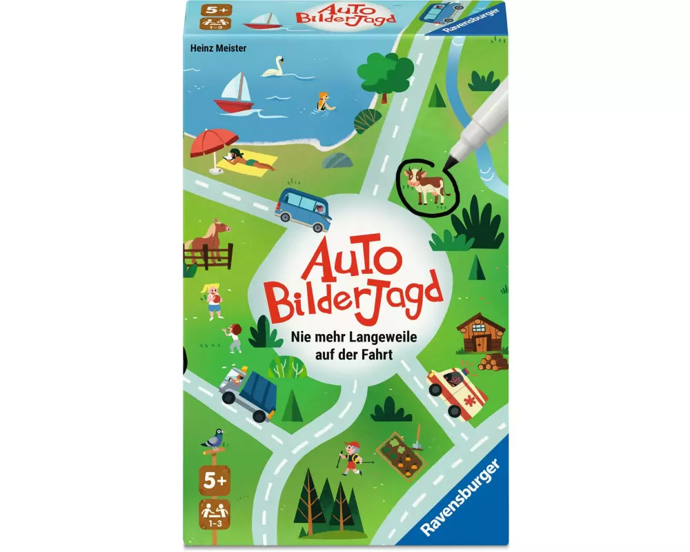 Ravensburger Reisespiel Auto-Bilderjagd