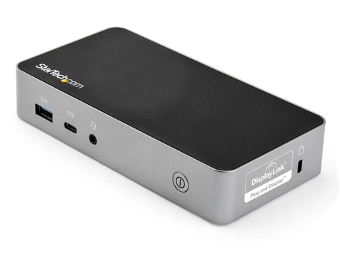 StarTech.com Dual HDMI Monitor USB-C Docking Station w/ 60W Power Delivery