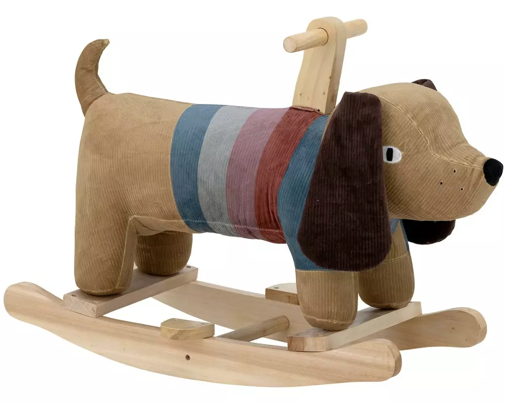 Bloomingville Schaukeltier Charlie Hund Braun