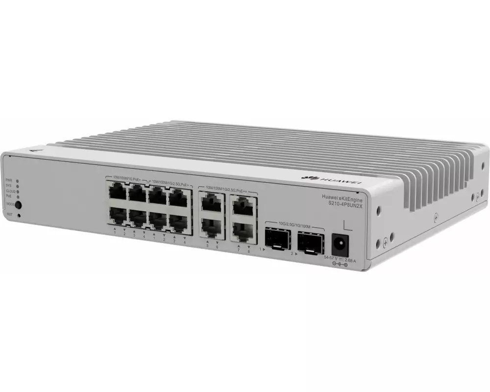 Huawei eKit Switch eKitEngine S210-4P8UN2X Managed 14 Port