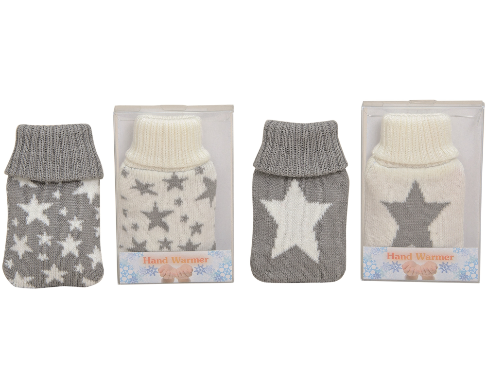 ROOST Taschenwärmer Stern 10014668 Aus Strick 4 assortiert