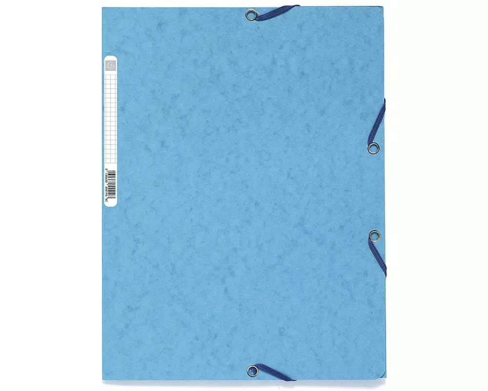 Exacompta Gummibandmappe A4 Türkis, 250 Blatt