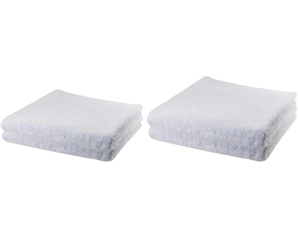 COCON Frottierwäscheset Weiss, 4er-Set