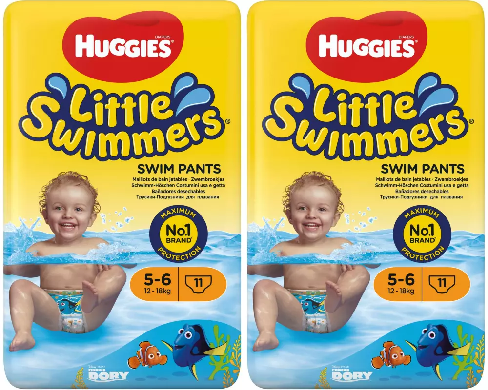 Huggies Schwimmwindel Little Swimmers Gr. 5-6, 2x 11 Stk.