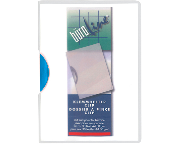 BÜROLINE Klemmhefter A4 667288 blau