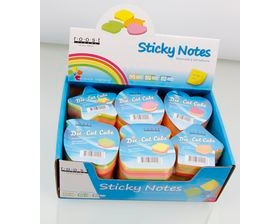 ROOST Sticky Notes maxi 70x70mm 4005 6 Motive, neon