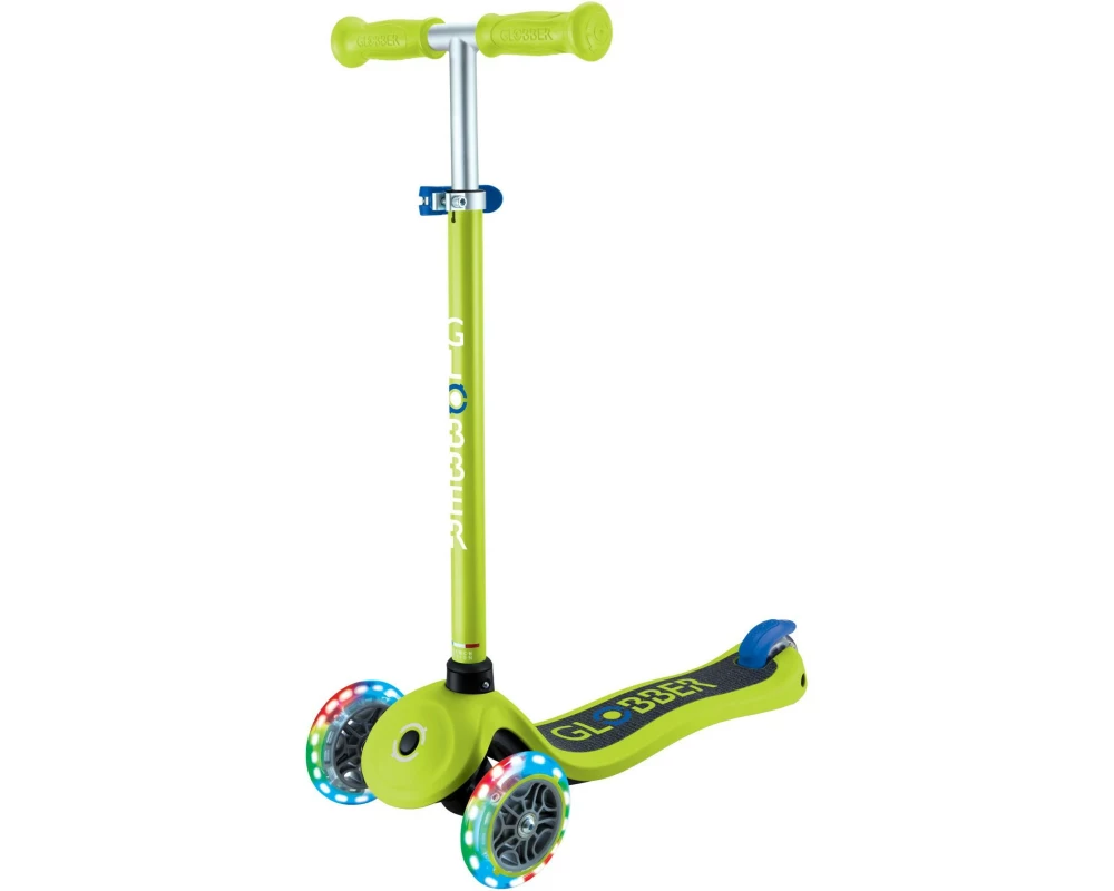 GLOBBER Scooter Primo Lights Limettengrün