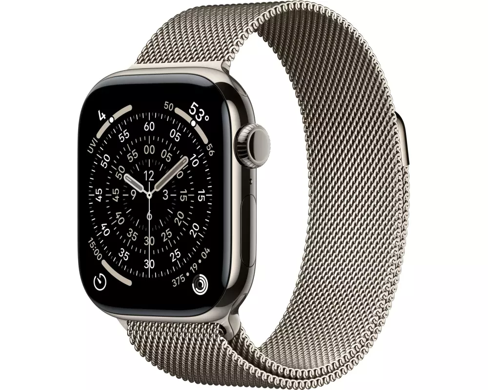 Apple Watch Series 11 42 mm LTE Nat Titanium Milanese Loop