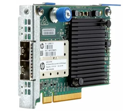 HPE Mellanox Ethernet Adapter, MCX4121A-ACFT, 10/25Gb, 2-port, FLR-SFP28