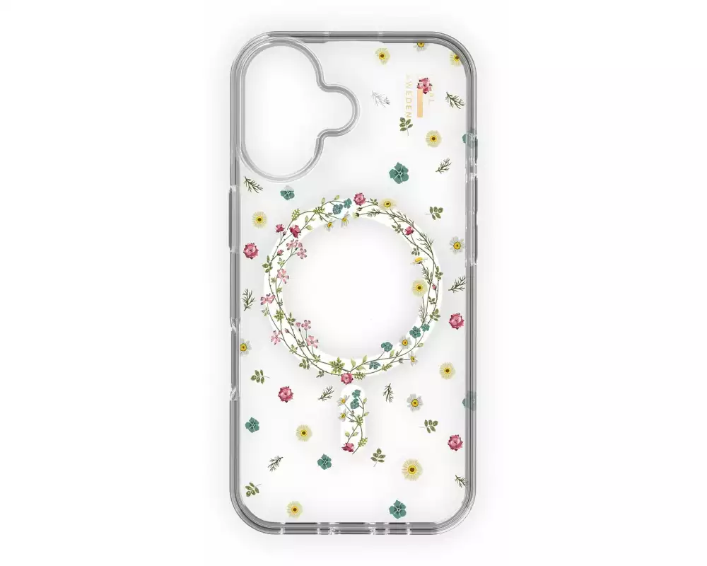 Ideal of Sweden Back Cover Clear Case iPhone 16 Petite Floral