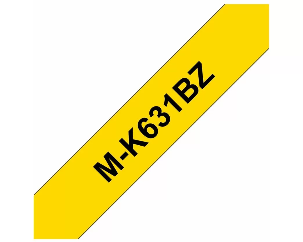 BROTHER P-Touch MK-631 black on yellow 12mm