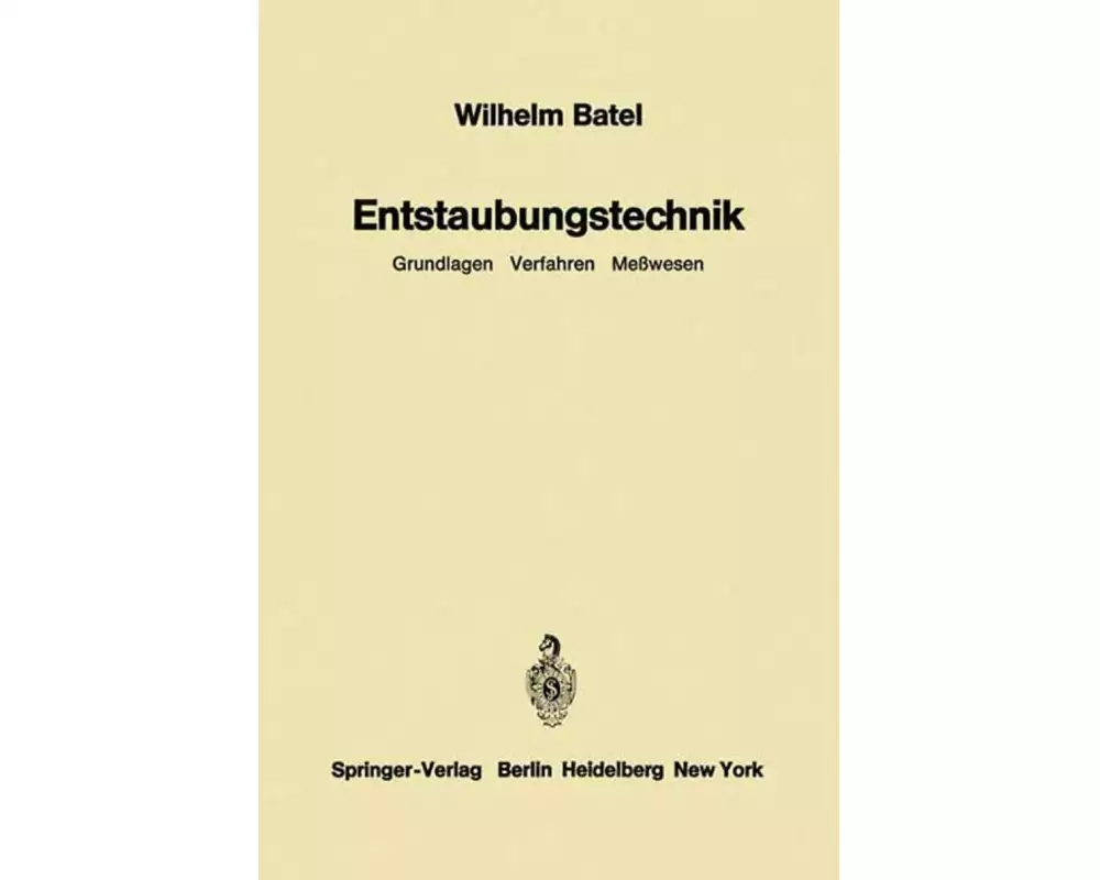 Entstaubungstechnik