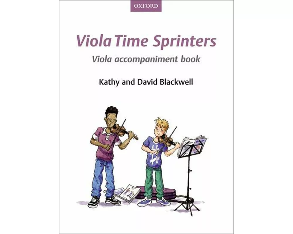 Viola Time Sprinters Viola Accompaniment Book