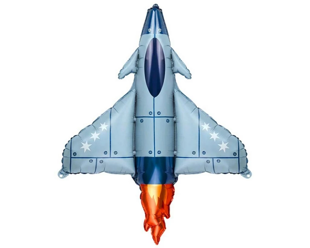 Partydeco Jet Blau