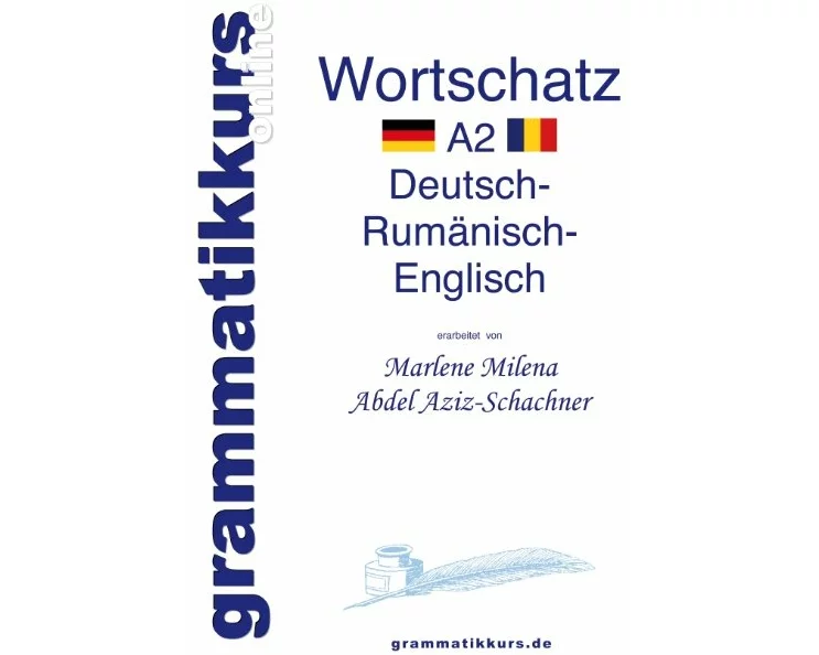 Wörterbuch Deutsch - Rumänisch - Englisch Niveau A2