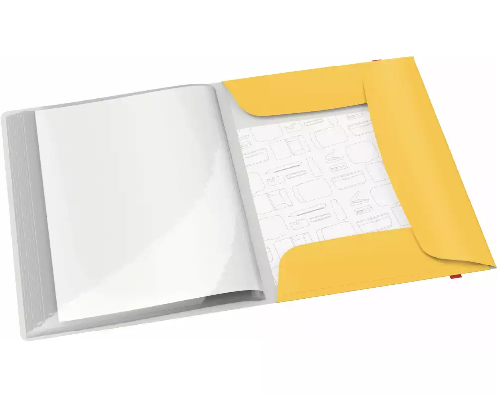 Leitz Gummibandmappe Cosy Sichtbuch Plus Gelb