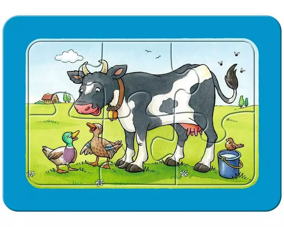 Ravensburger Puzzle Gute Tierfreunde 3 x 6 Teile