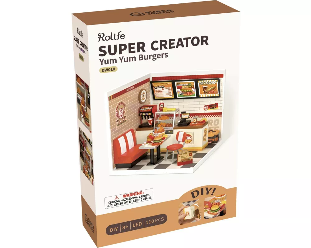 RoboTime Bausatz Yum Yum Burgers