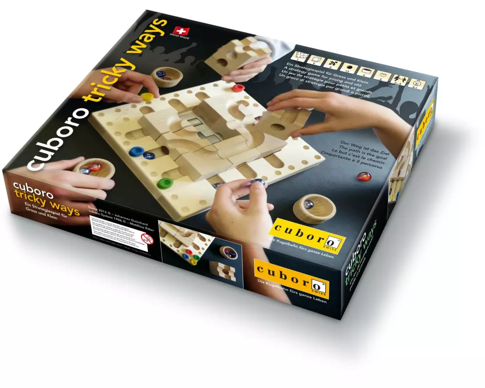 Cuboro Familienspiel Cuboro Tricky Ways