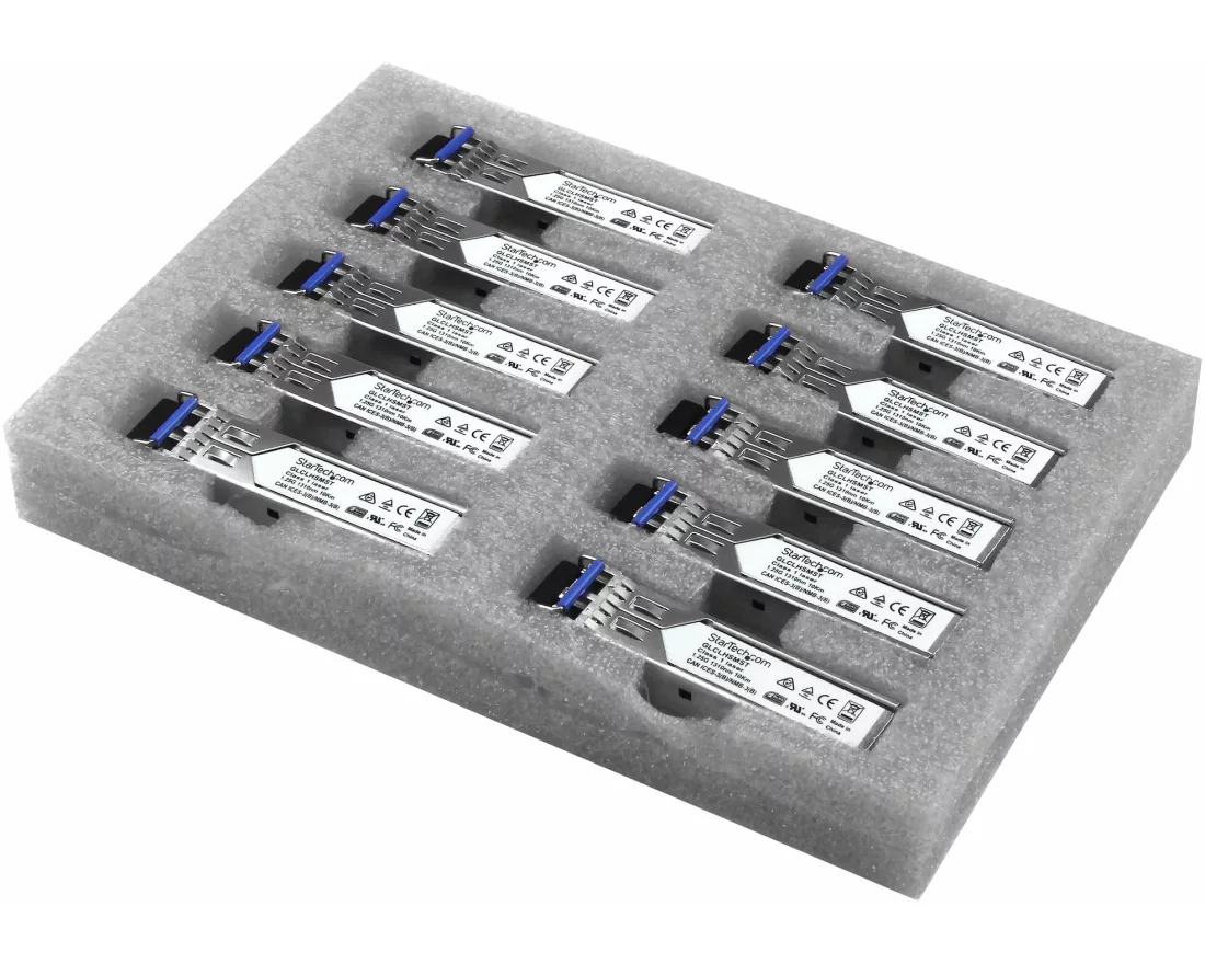 StarTech.com GLCLHSM10PST Netzwerk-Transceiver-Modul Faseroptik 1250 Mbit/s SFP 1310 nm