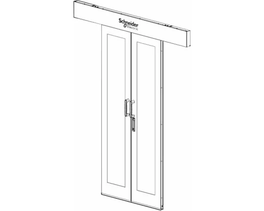 APC HyperPod Door, Dual, Sliding Doors
