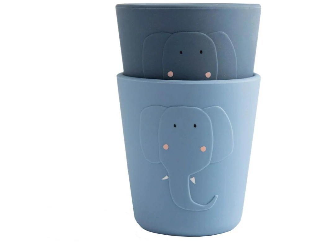 Trixie Kindertrinkbecher 2er Set Elefant