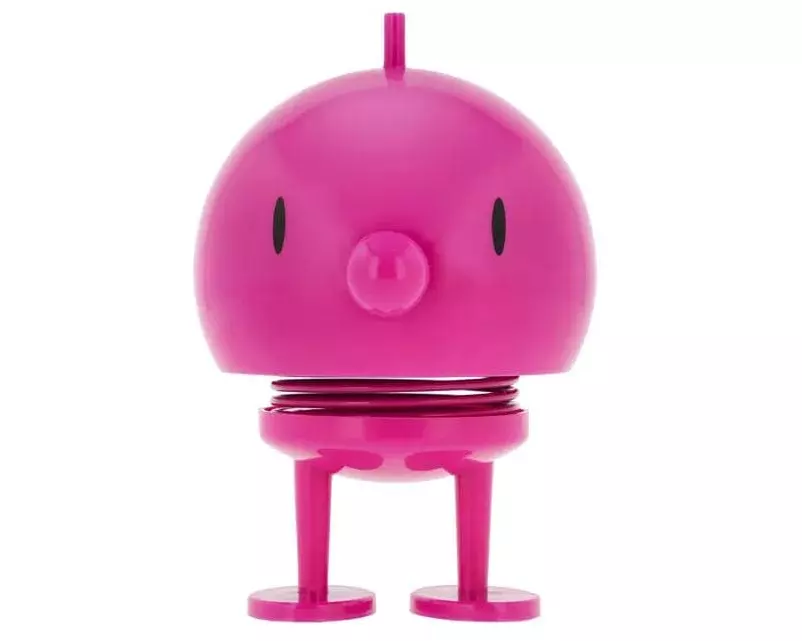 Hoptimist Aufsteller Bumble M Rosa 7.4 x 8.5 x 9.5 cm