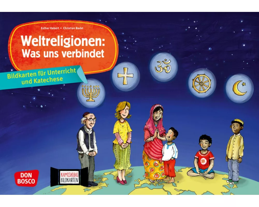 Weltreligionen: Was uns verbindet. Kamishibai Bildkartenset