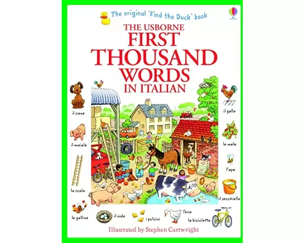 First Thousand Words In Italian