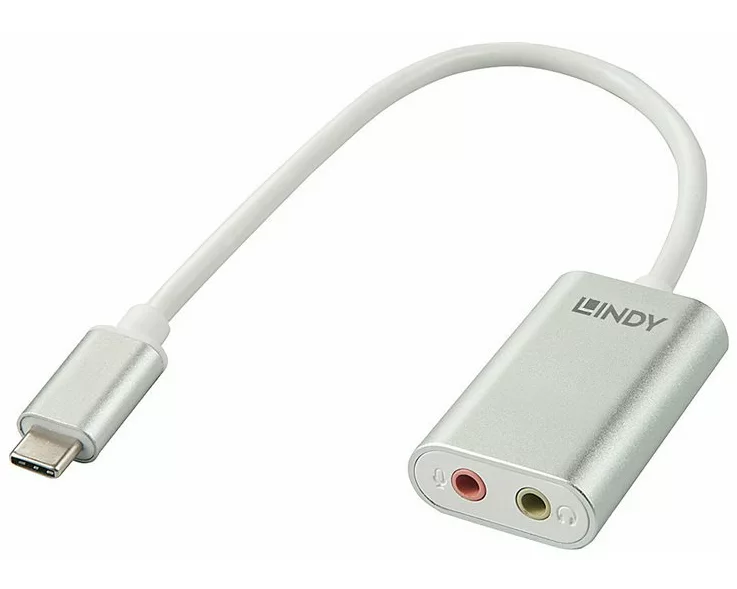 LINDY USB Type C Audio Adapter