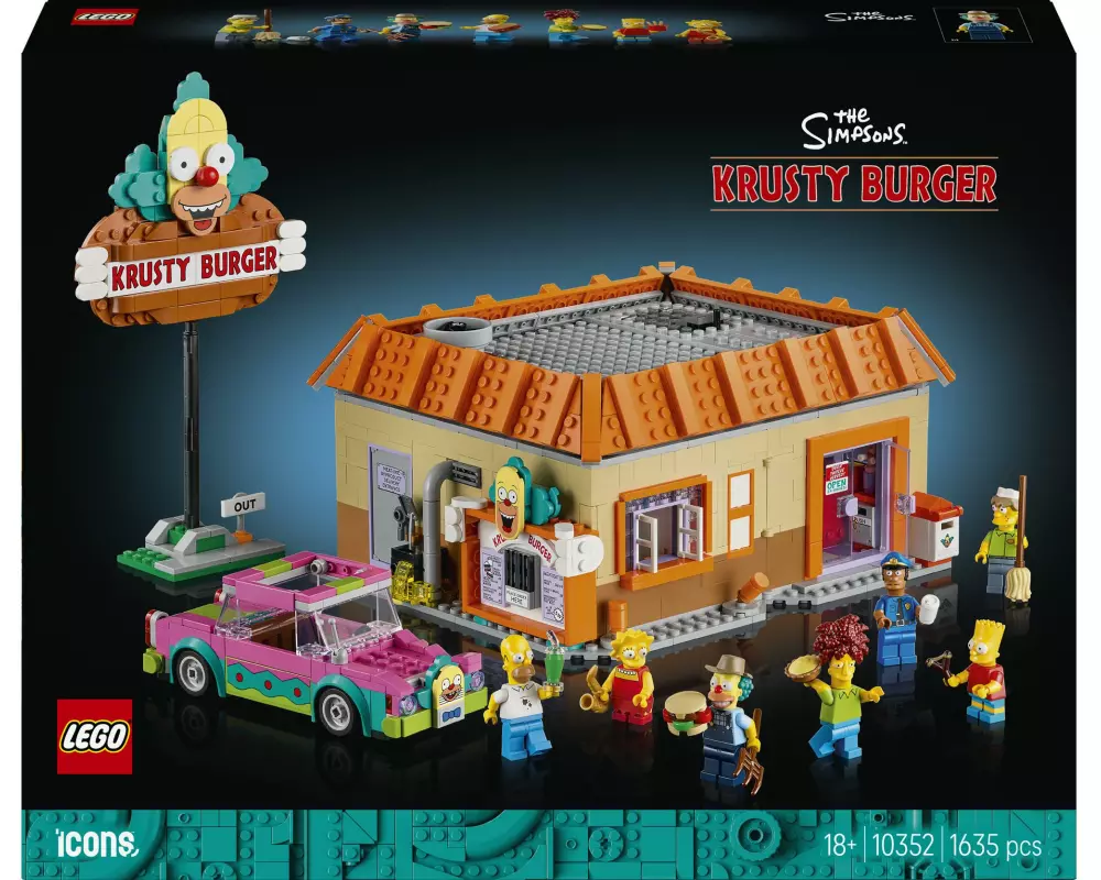 LEGO Icons The Simpsons: Krusty Burger 10352