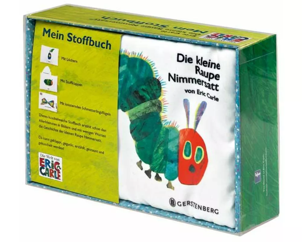 Die kleine Raupe Nimmersatt - Mein Stoffbuch