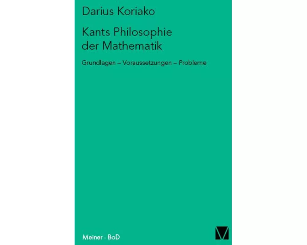 Kants Philosophie der Mathematik