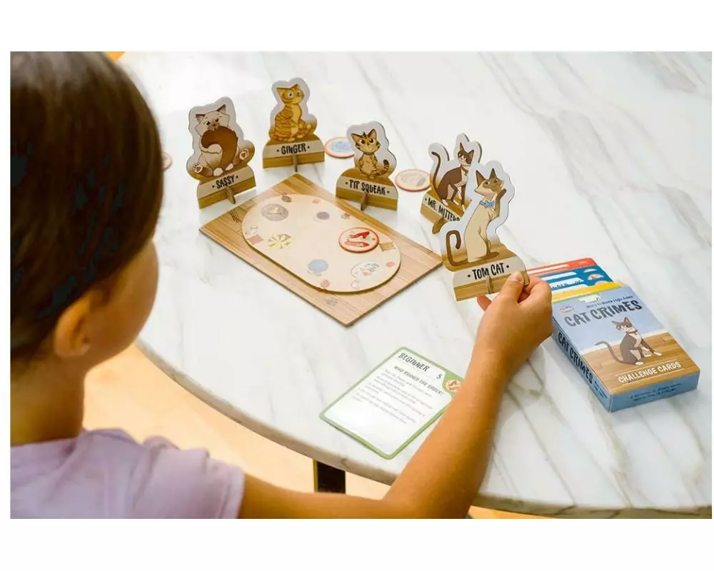 Ravensburger Rätselspiel Cat Crimes mit 40 Aufgaben