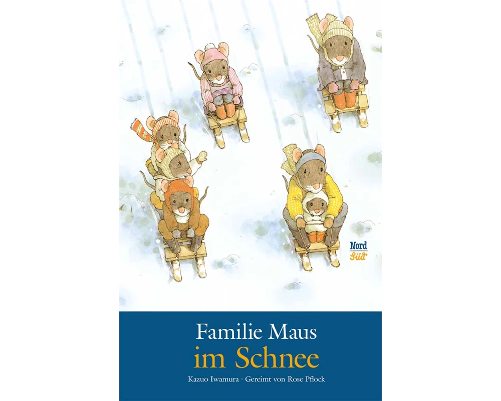 Familie Maus im Schnee