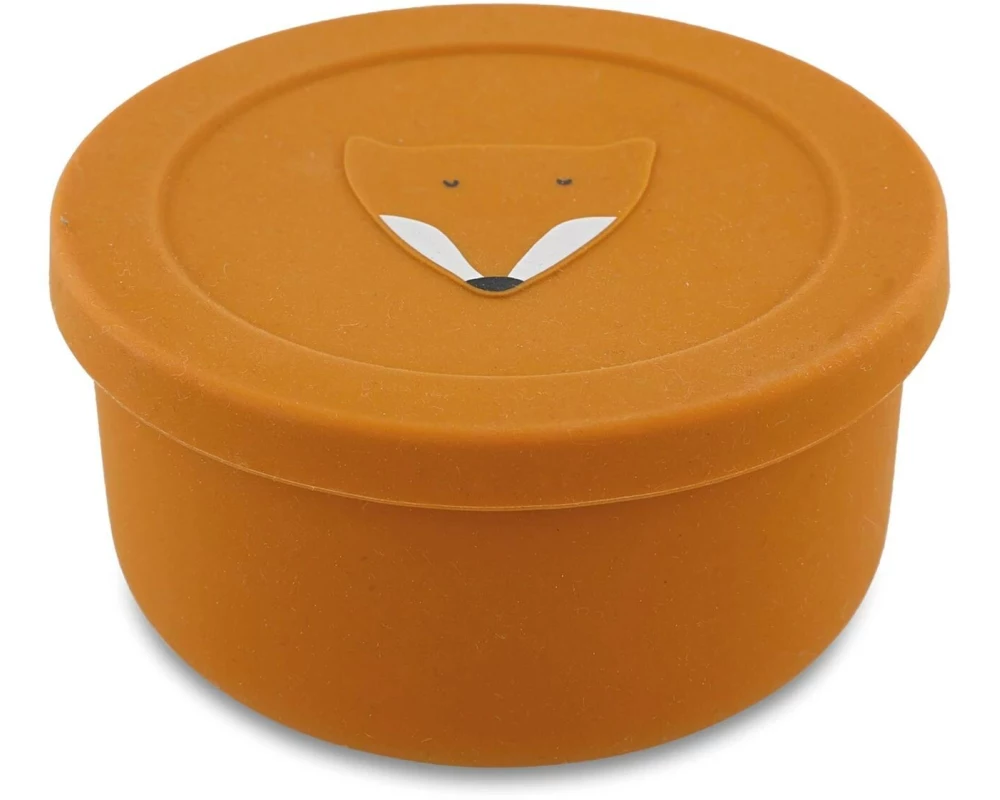 Trixie Lunchbox Fuchs Dunkelorange, rund