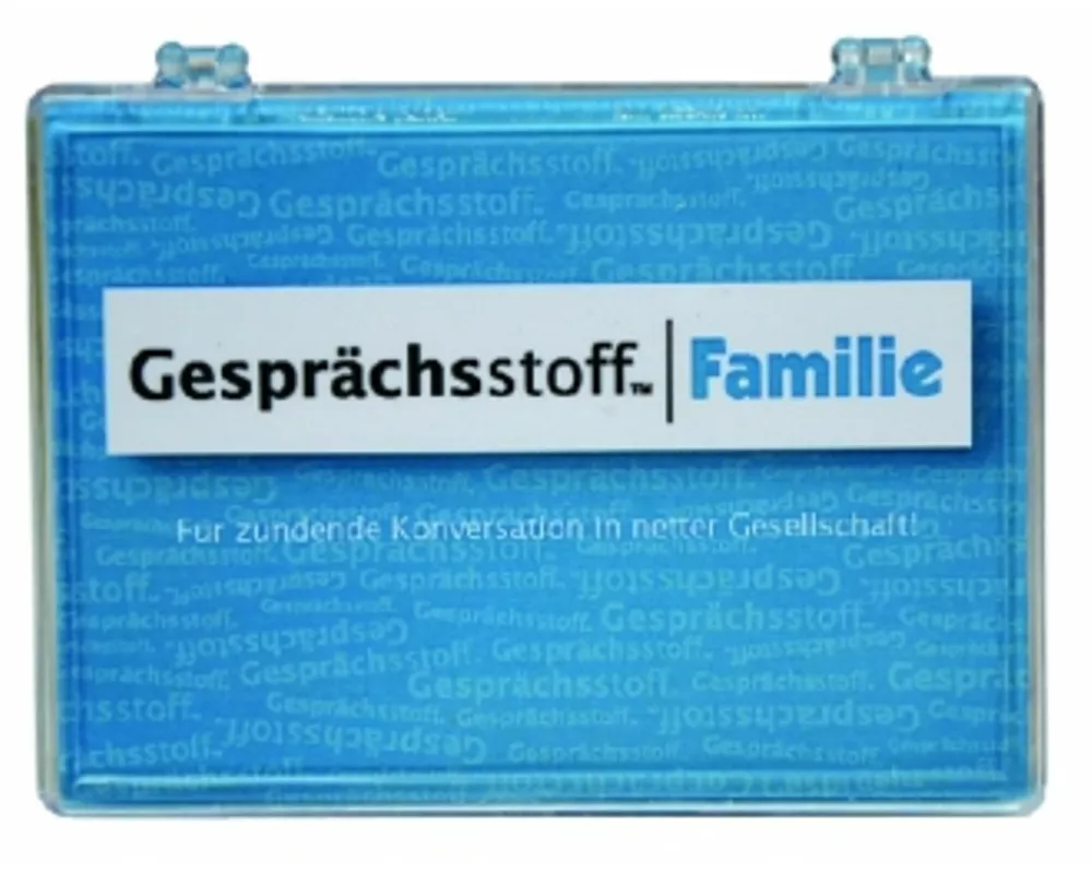 Gesprächsstoff Familie