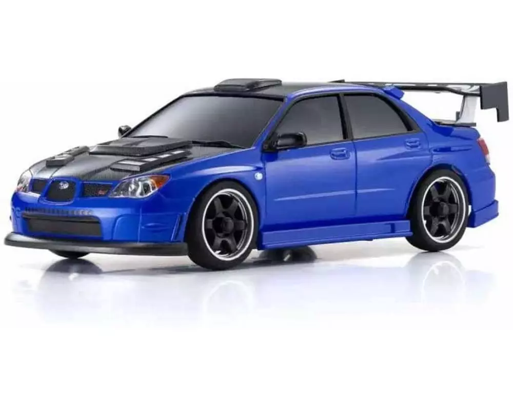 Kyosho Mini-Z Subaru Impreza WRX Aero, Blau 1:27 Readyset