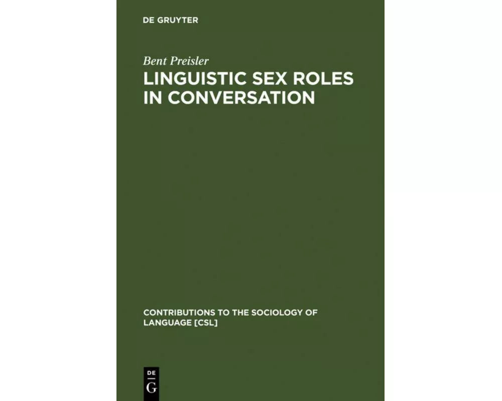 Linguistic Sex Roles in Conversation
