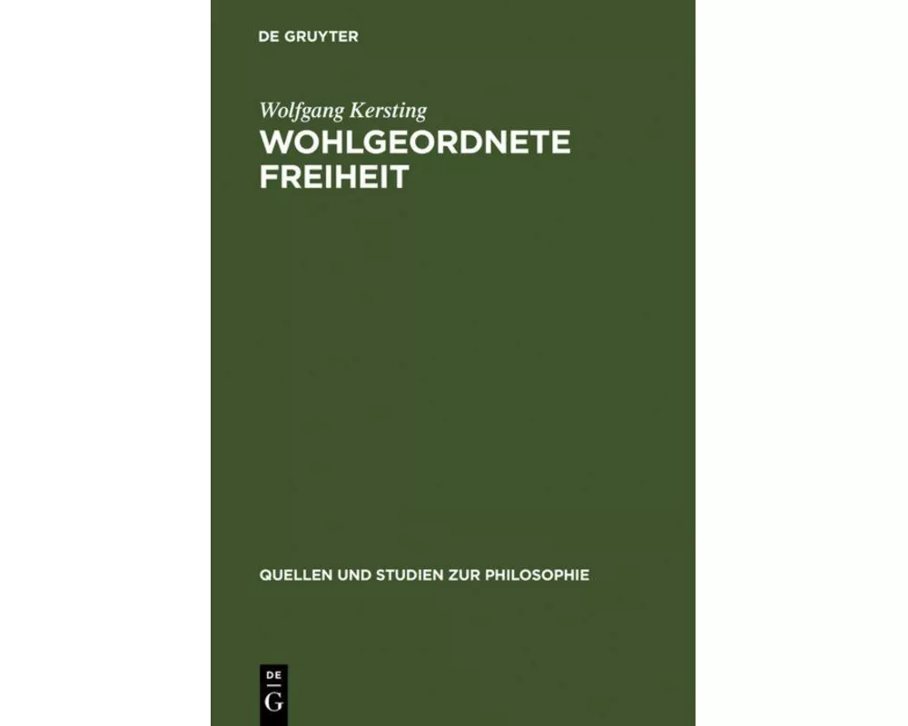 Wohlgeordnete Freiheit